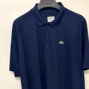 Lacoste Sport Men's Navy Blue Polo Shirt, 4XL